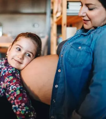 Photos Mom's Goodbye To Older Child Pre-Birth Is Everything