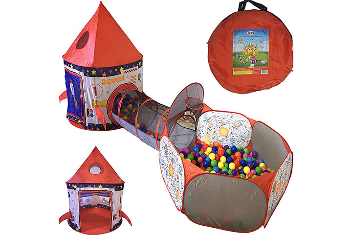 play tents and tunnels