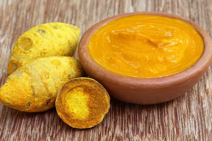 Turmeric Paste To Reduce Swellings