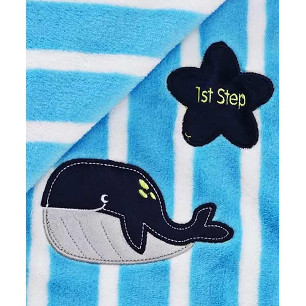 1st Step Fleece Blanket Fish Embroidered Reviews, Features, Price Buy