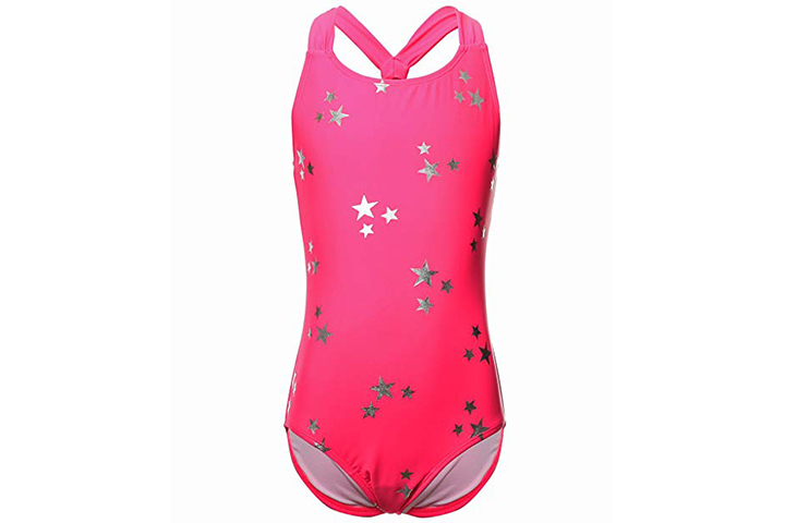 PASHOP Girls One Piece Swimsuits for 4-8 Years Kids Swimsuits Girls Swimsuits Size 6 Girl Swimwear Bathing Suit 