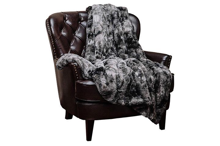 Chanasya Faux Fur Throw Blanket