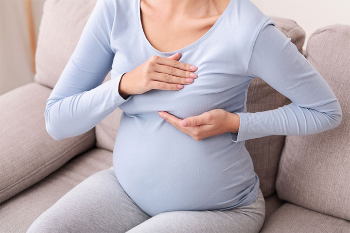 Changes In The Breasts During Pregnancy