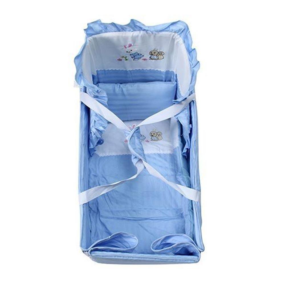 Fab N Funky Baby Carry Cot Bunny Embroidery Reviews, Features, How to