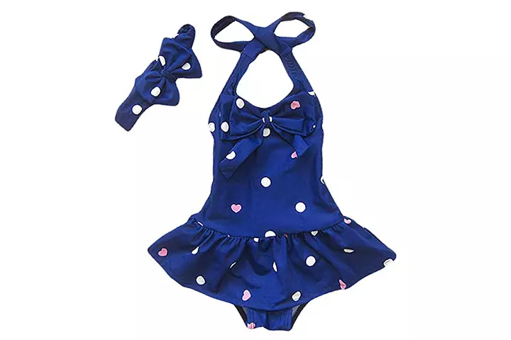 Jastore Baby Girls One Piece Swimwear