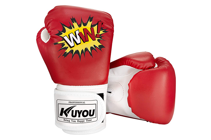 Pu Kids Children Sparring Boxing Gloves Training Age 5-12 Years Szyoou Kids Boxing Gloves