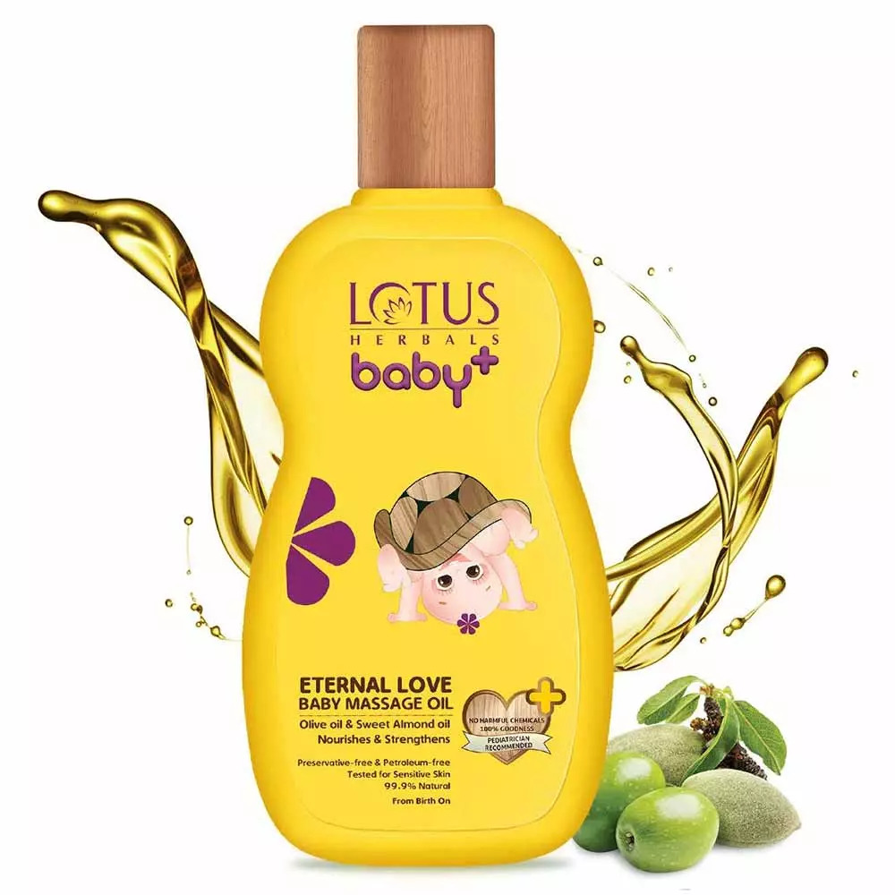 Lotus Herbals baby+ Eternal Love Baby Massage oil