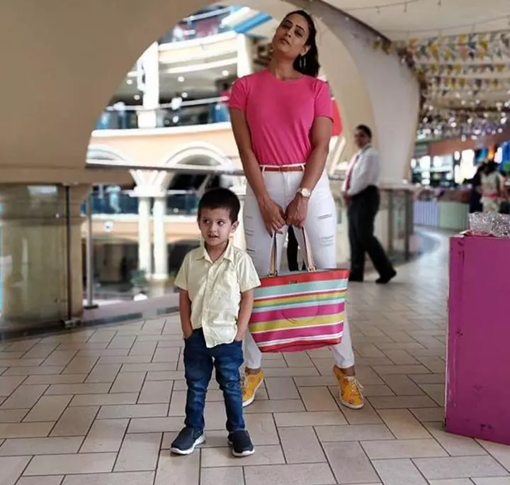 Shweta maintained a dignified silence