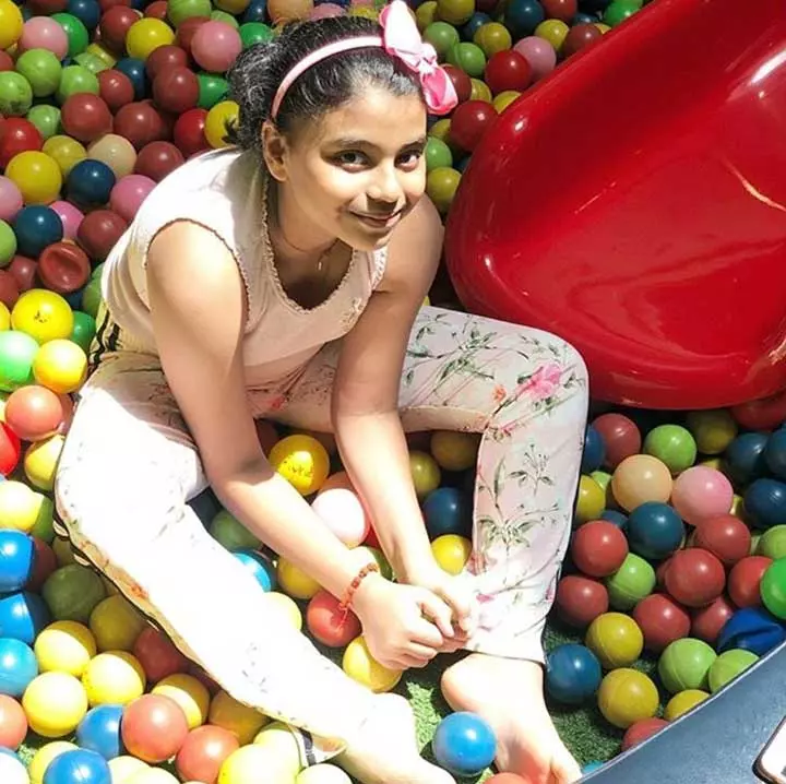 The proud mother of two recently had an emotional moment with her 10-year-old daughter