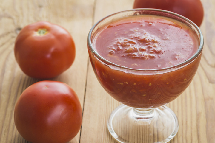Tomato Juice Bath
