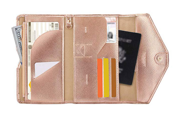 Zoppen Multi-purpose Rfid Blocking Travel Passport Wallet