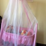Babyhug Angel Dreams Cradle With Storage Basket & Mosquito Net-Angel cute cradle-By nupur_gupta