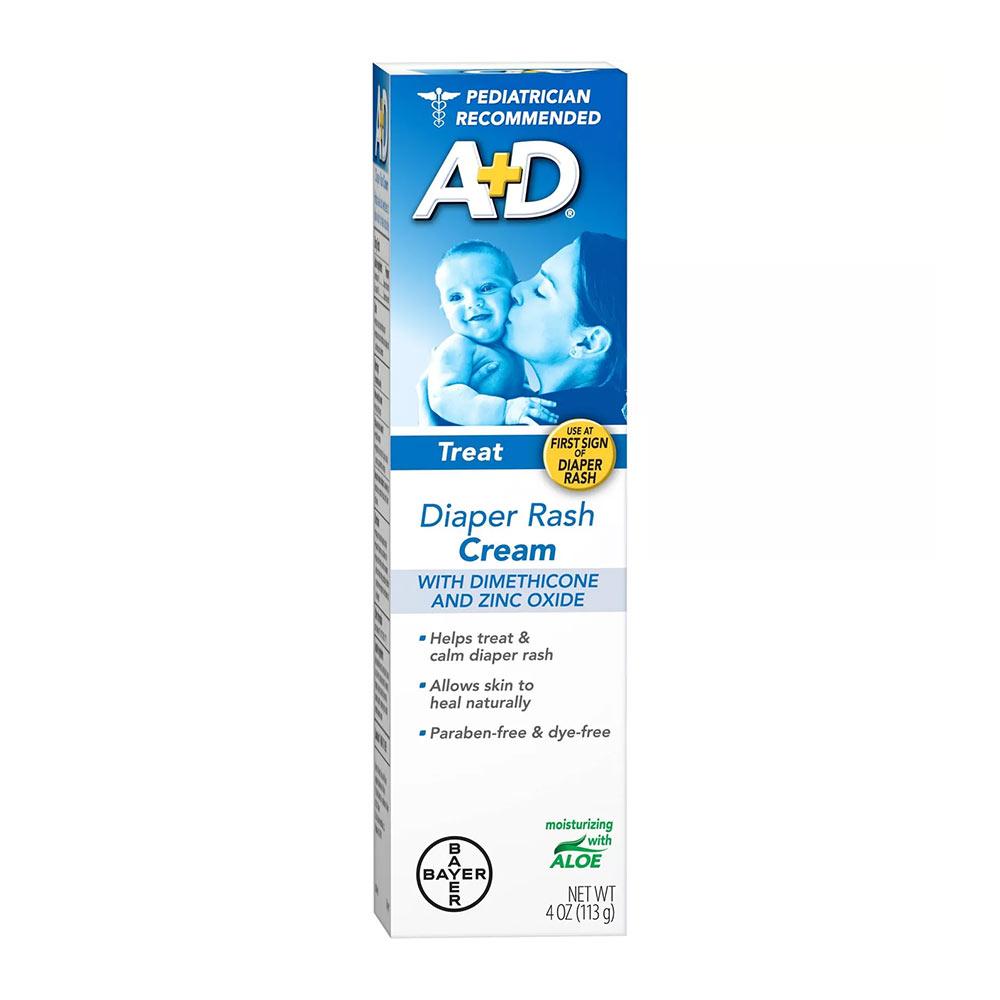 A+D Diaper Rash Cream, Dimethicone Zinc Oxide Cream Reviews, Features