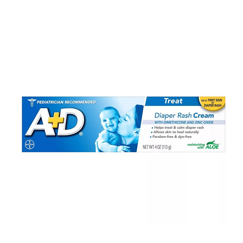 A+D Diaper Rash Cream, Dimethicone Zinc Oxide Cream Reviews, Features