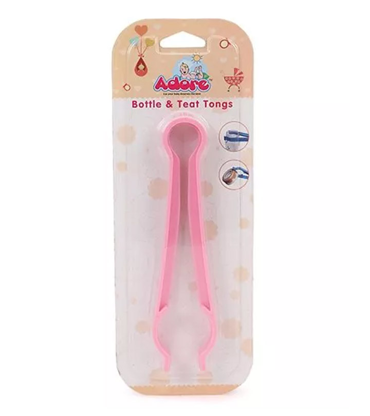 Adore Bottle And Teat Tong Set (Color May Vary)