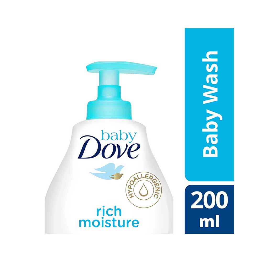 baby dove hair to toe wash