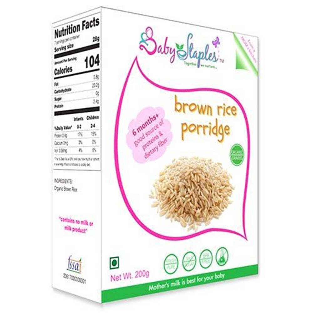 BabyStaples Brown Rice Porridge