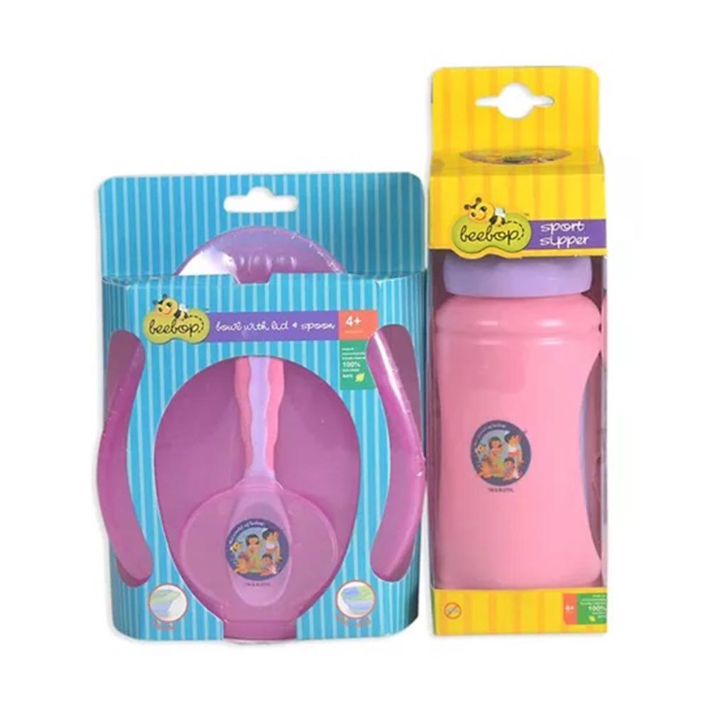 Beebop Baby Essentials Lunch Box & Sipper Combo Set