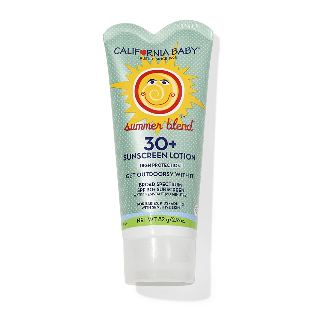 California Baby Sunscreen Lotion SPF 30+ Summer Blend