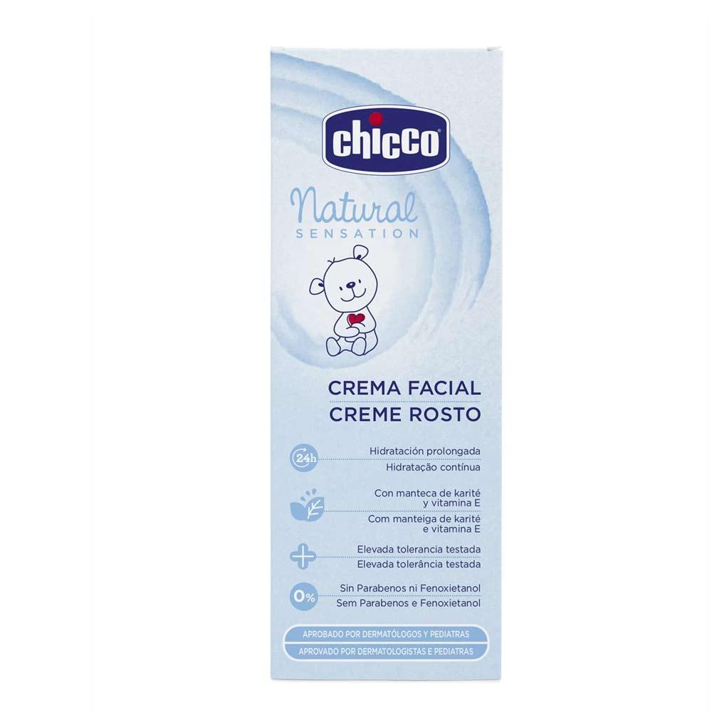 chicco natural sensation face cream