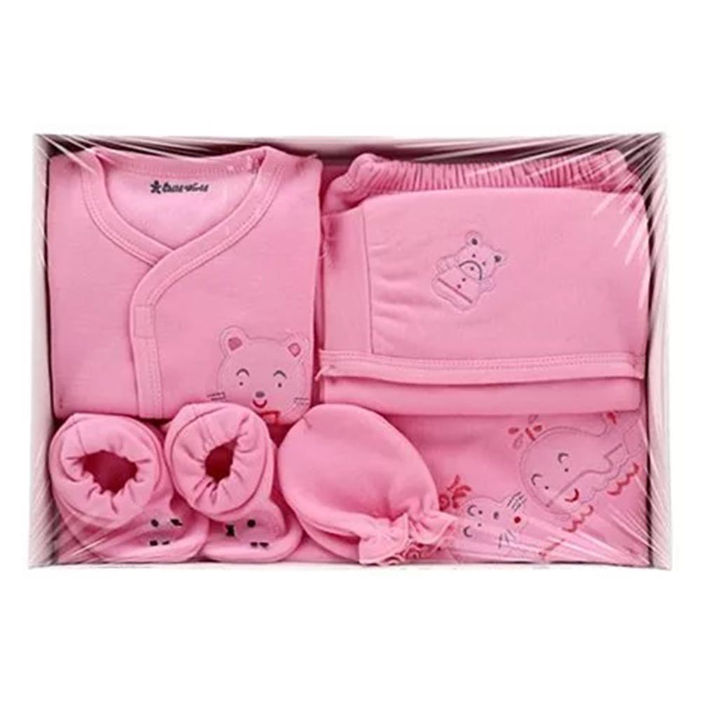 Child World Baby Gift Set Pink - Pack of 6