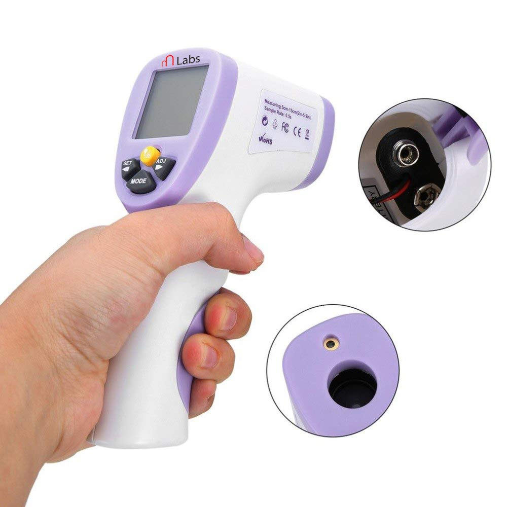 mLabs Non-contact Infrared Forehead Thermometer