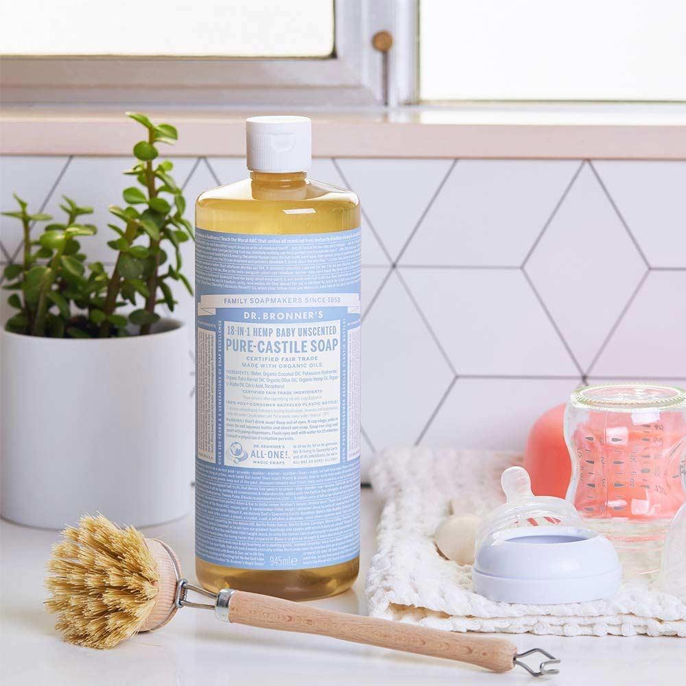 Dr. Bronner's Babymild Liquid Soap Reviews, Ingredients, Benefits How