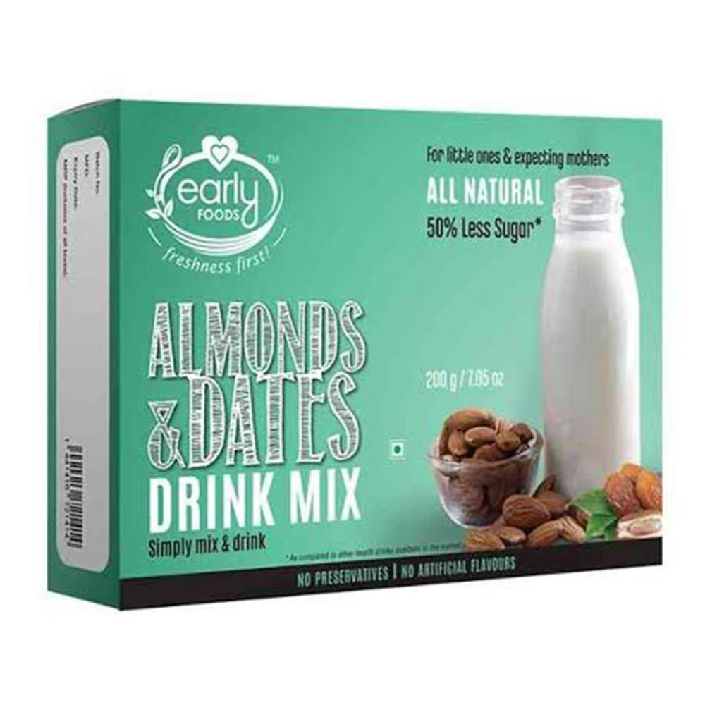 Early Foods Almonds & Dates Drink Mix Reviews, Features, How to use, Price