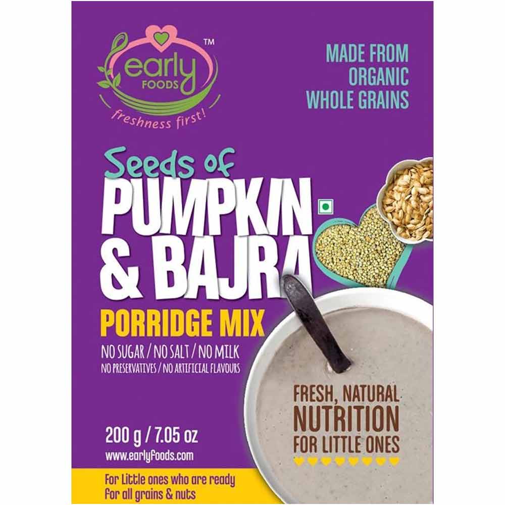 Early Foods Organic Bajra & Pumpkin Seeds Porridge Mix