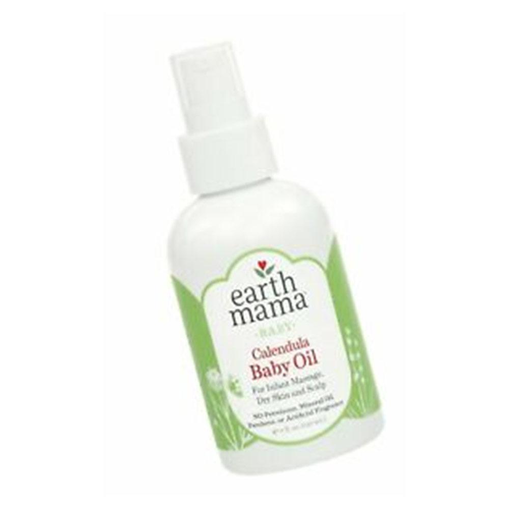 Earth Mama Calendula Baby Oil for Infant Massage Reviews, Ingredients