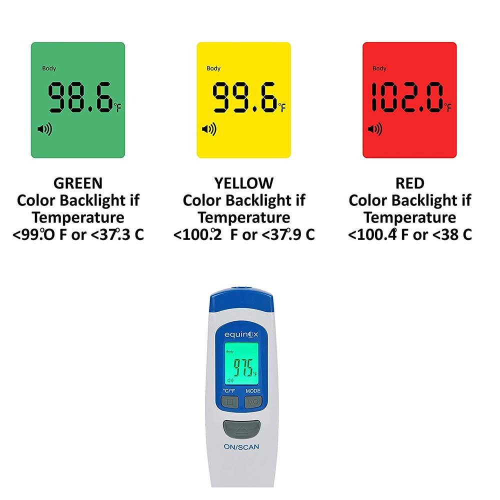 Equinox NonContact Infrared Thermometer EQIF02 Reviews, Features