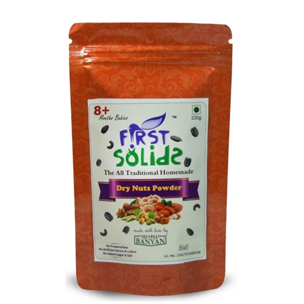 First Solids Dry Nuts Powder