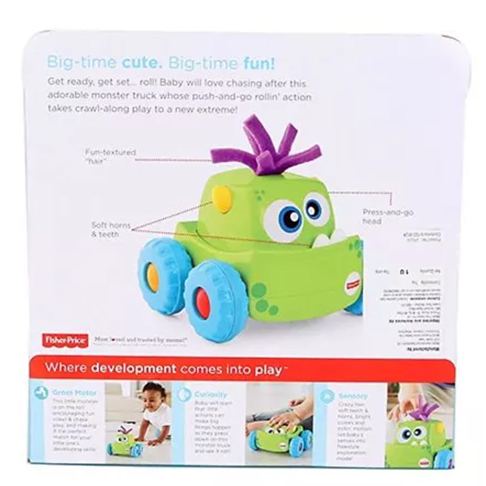 fisher price press and go monster truck
