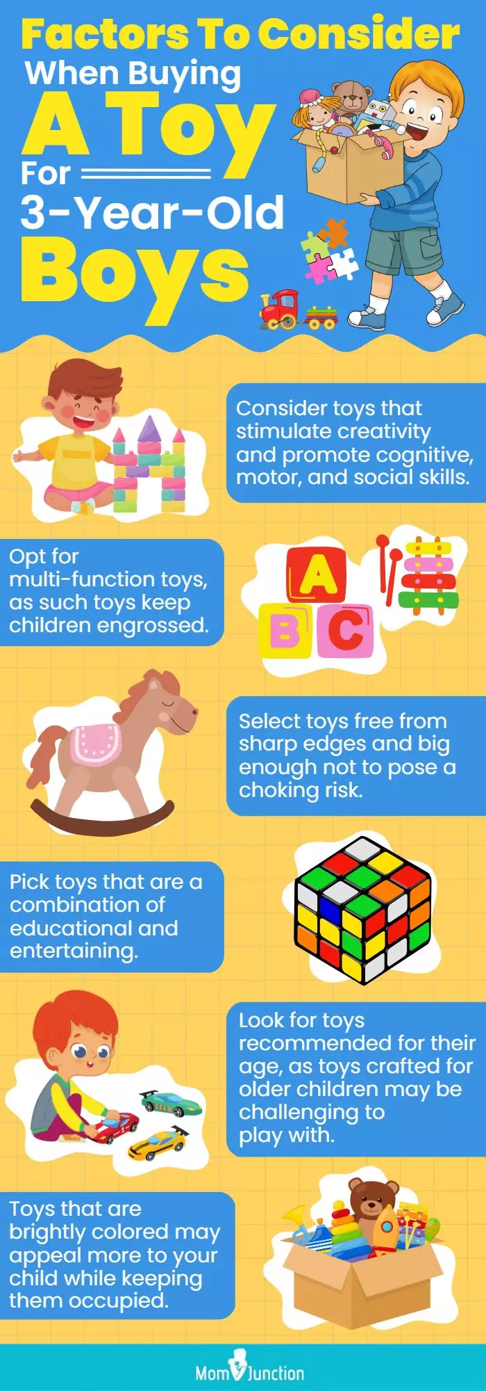 Factors To Consider When Buying A Toy For 3-Year-Old Boys