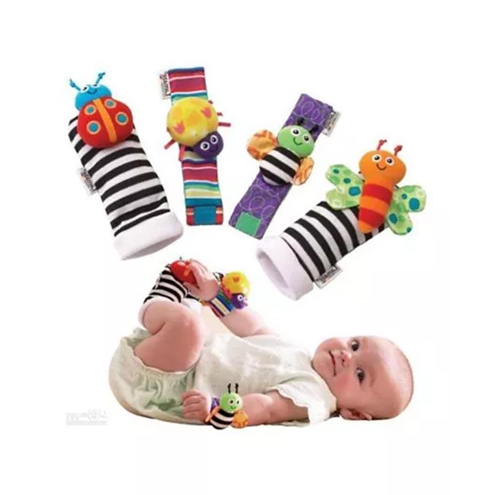 infant wrist rattles