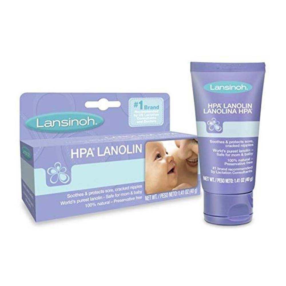 Lansinoh HPA Lanolin Nipple Cream for Breastfeeding Moms