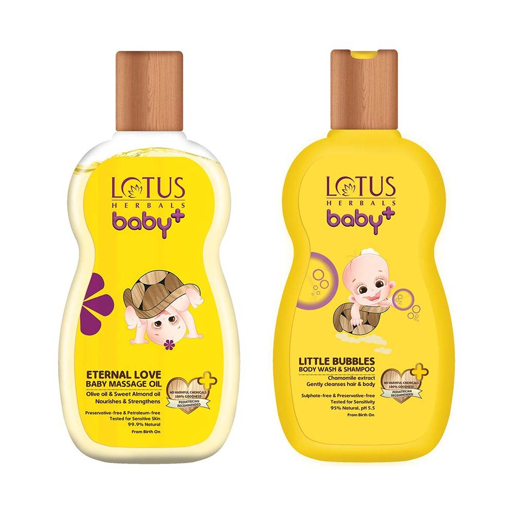Lotus Herbals Baby Little Bubbles Body Wash