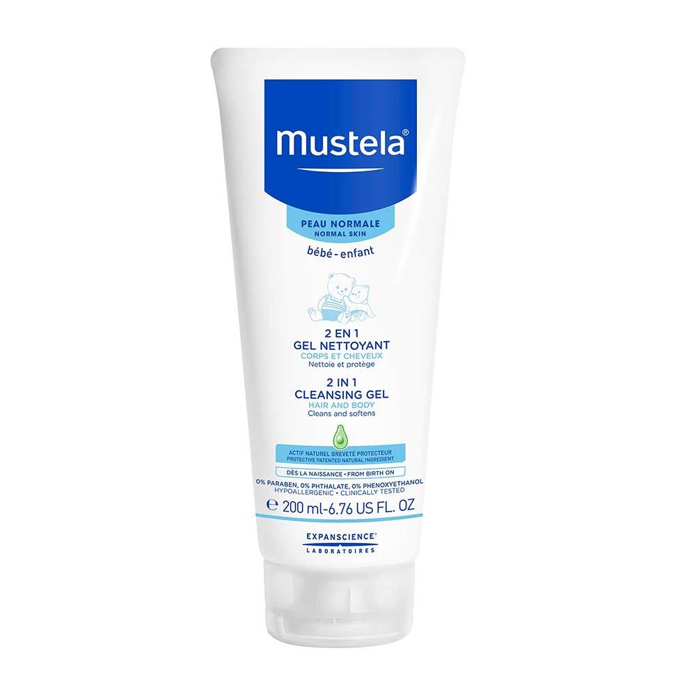 Mustela Hair and Body Wash White MomJunction