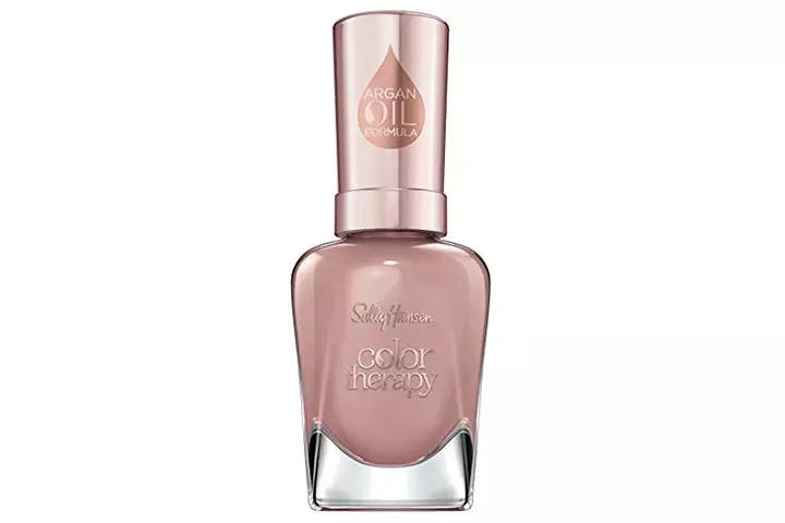 10. Sally Hansen Color Therapy Nail Polish in "Sheer Nirvana" - wide 1