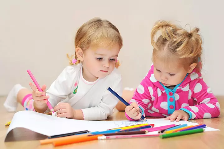 Scribbles With Color Pencils