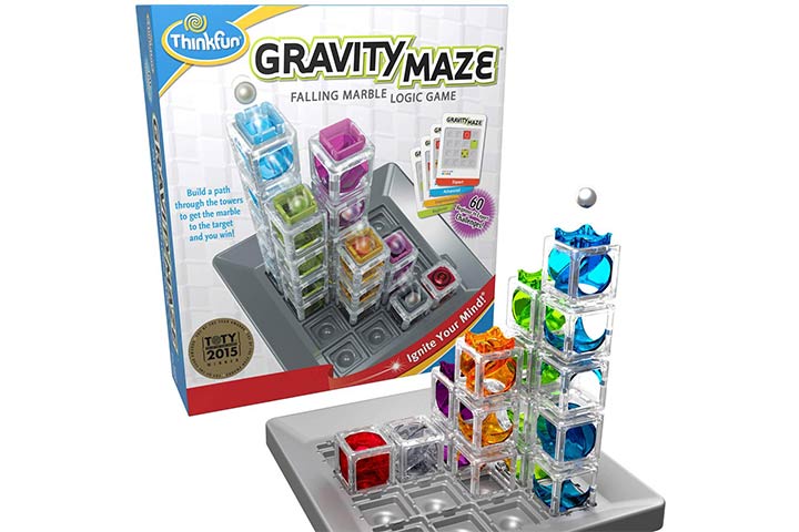 ThinkFun Gravity Maze Marble Run Logic Game