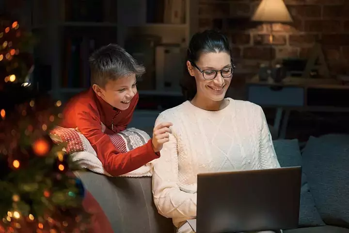 Watch A Christmas Movie With The Family