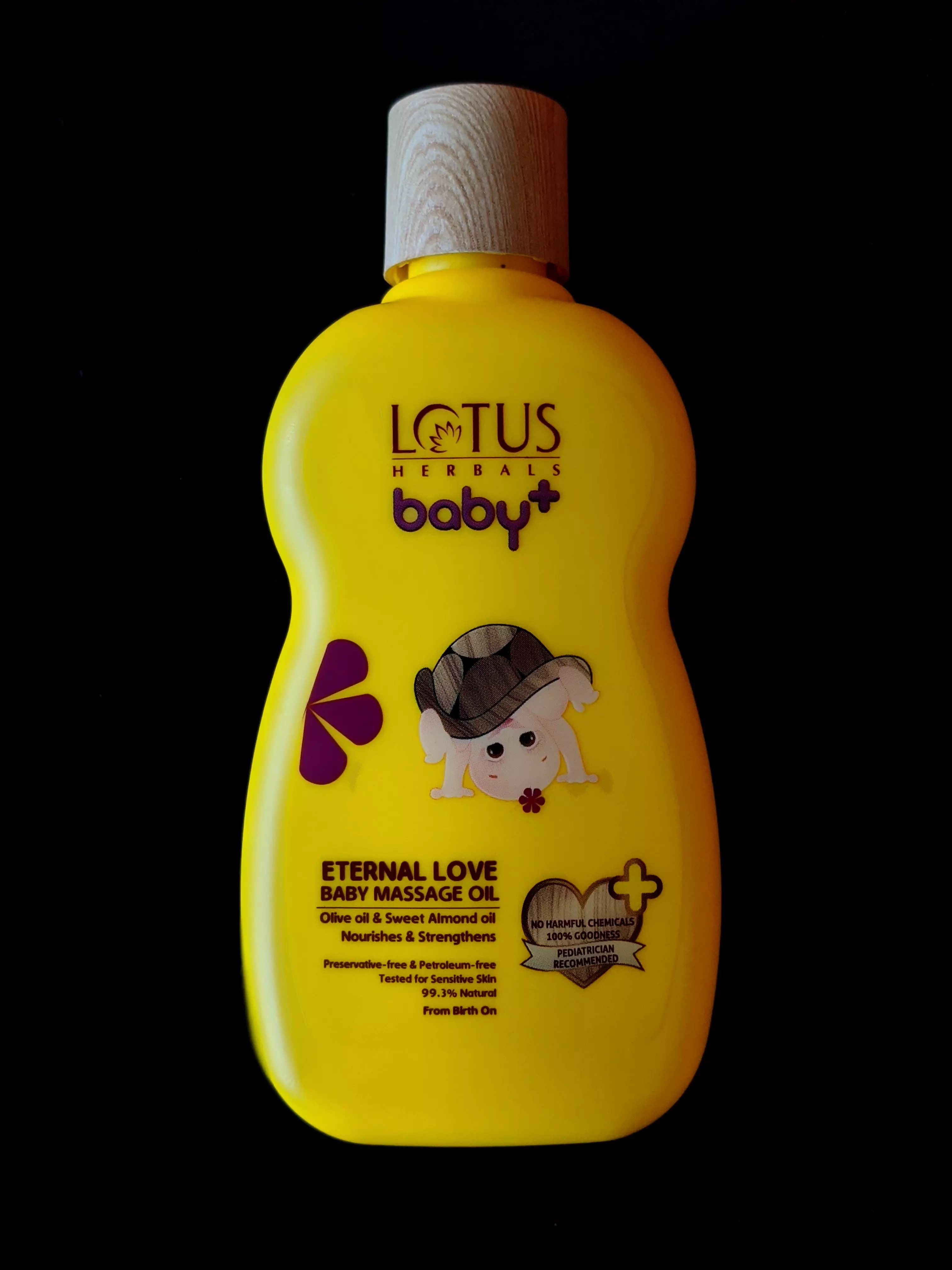 lotus baby massage oil