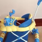 luvlap comfy baby walker with rocker