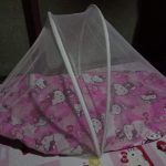 Babyhug Teddy Print Baby Bedding Set With Mosquito Net-Lovely bed for the baby-By sumi2020