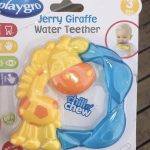 playgro giraffe teether-waterfilled giraffe teether-By vandana586