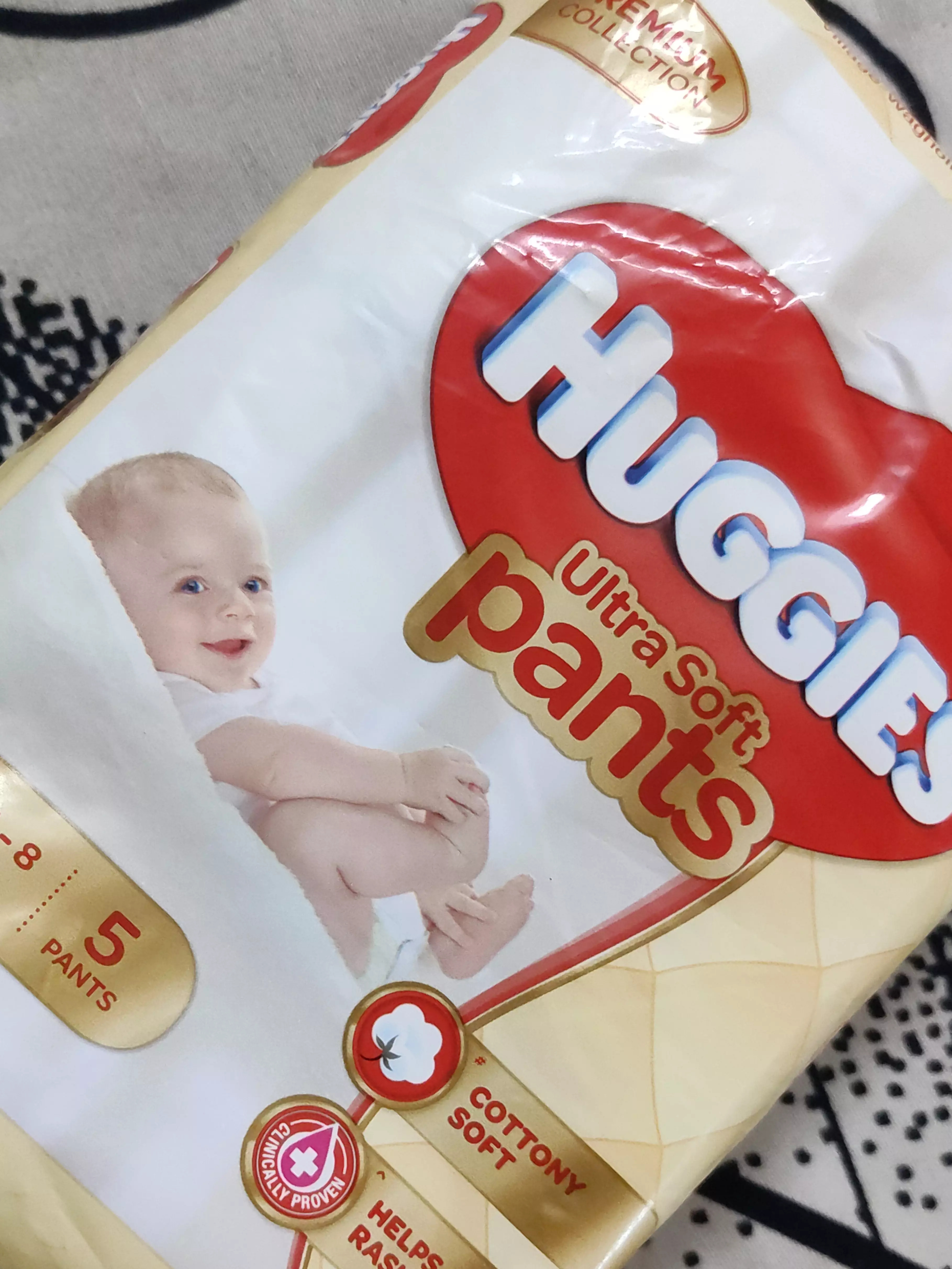 huggies ultra soft premium pants for new baby