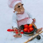 Bembika Newborn Master chef Costume Photography Prop Set-A perfect photoshoot-By sreenithi_sajith