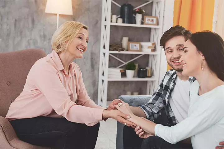 it is natural for the mother to blame the new wife for her sense of rejection.