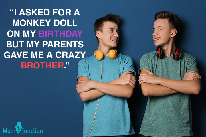Monkey doll, sibling quotes